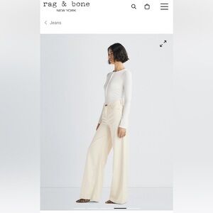 Rag & Bone Sofie Wide Leg Jeans